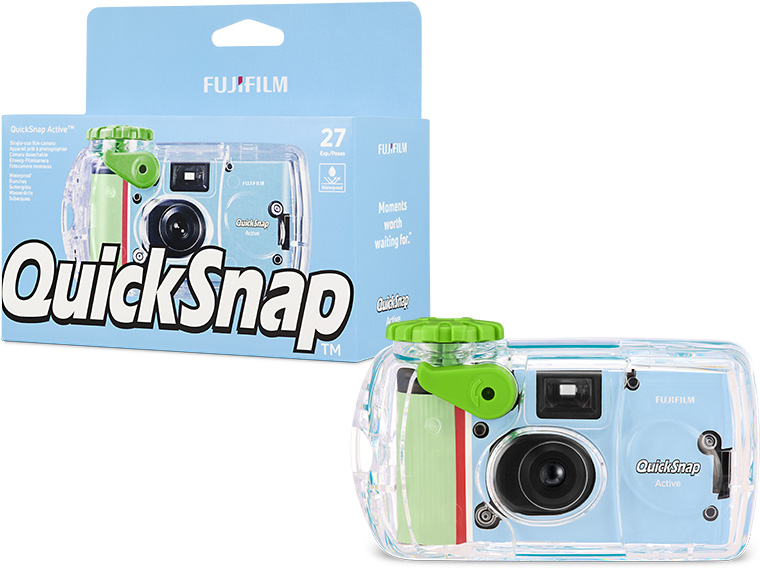 waterproof model “QuickSnap Active” (image)