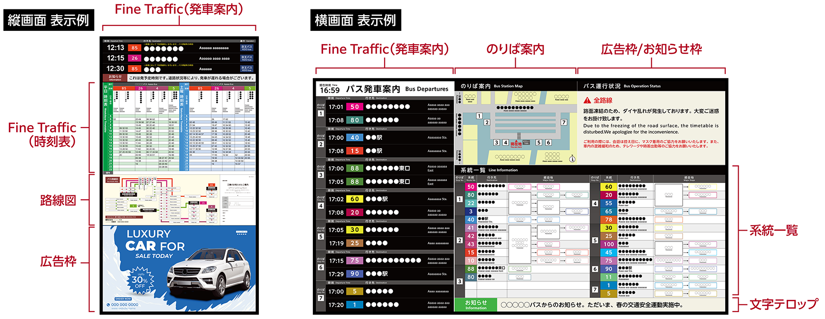 MORAの画面表示例　イメージ