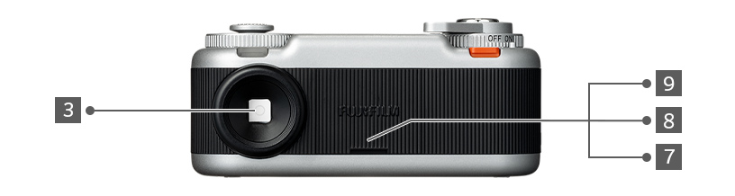 instax Pal 2™筐体の背面画像