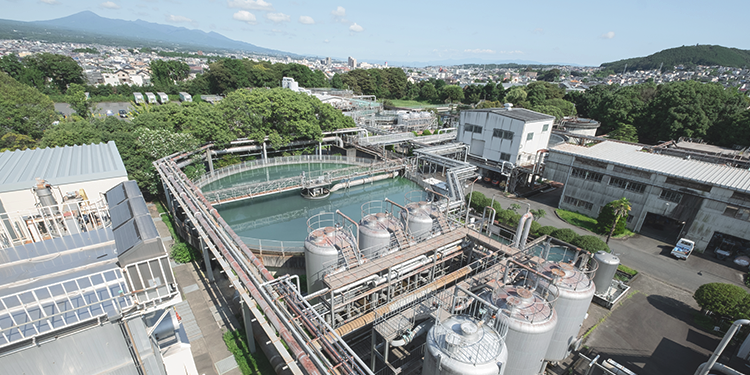 事業場の活性汚泥処理槽