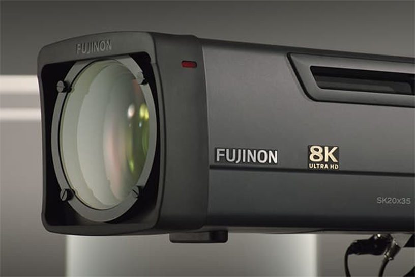 Image used to explain FUJINON lens technology.
