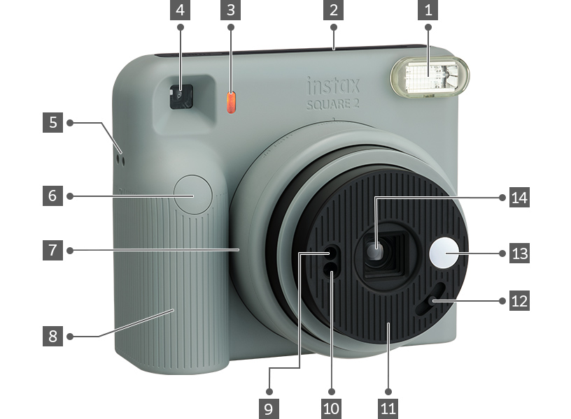 [photo] Diagonal image of the instax SQUARE 2™