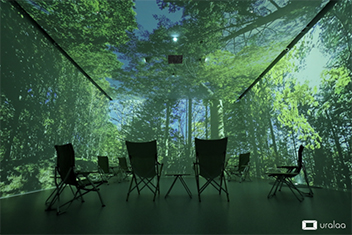 The FP-Z5000 is used at the immersive natural space “Uralaa Park Urahoro” in Japan.