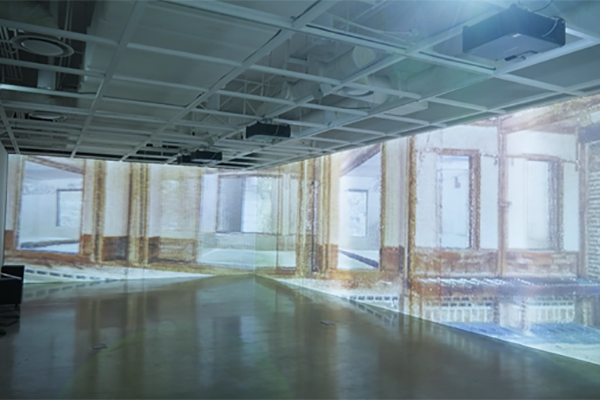 Image from the media art exhibition held at Seoul's Sejong Centre for the Performing Arts from 24 February to 27 April 2025.