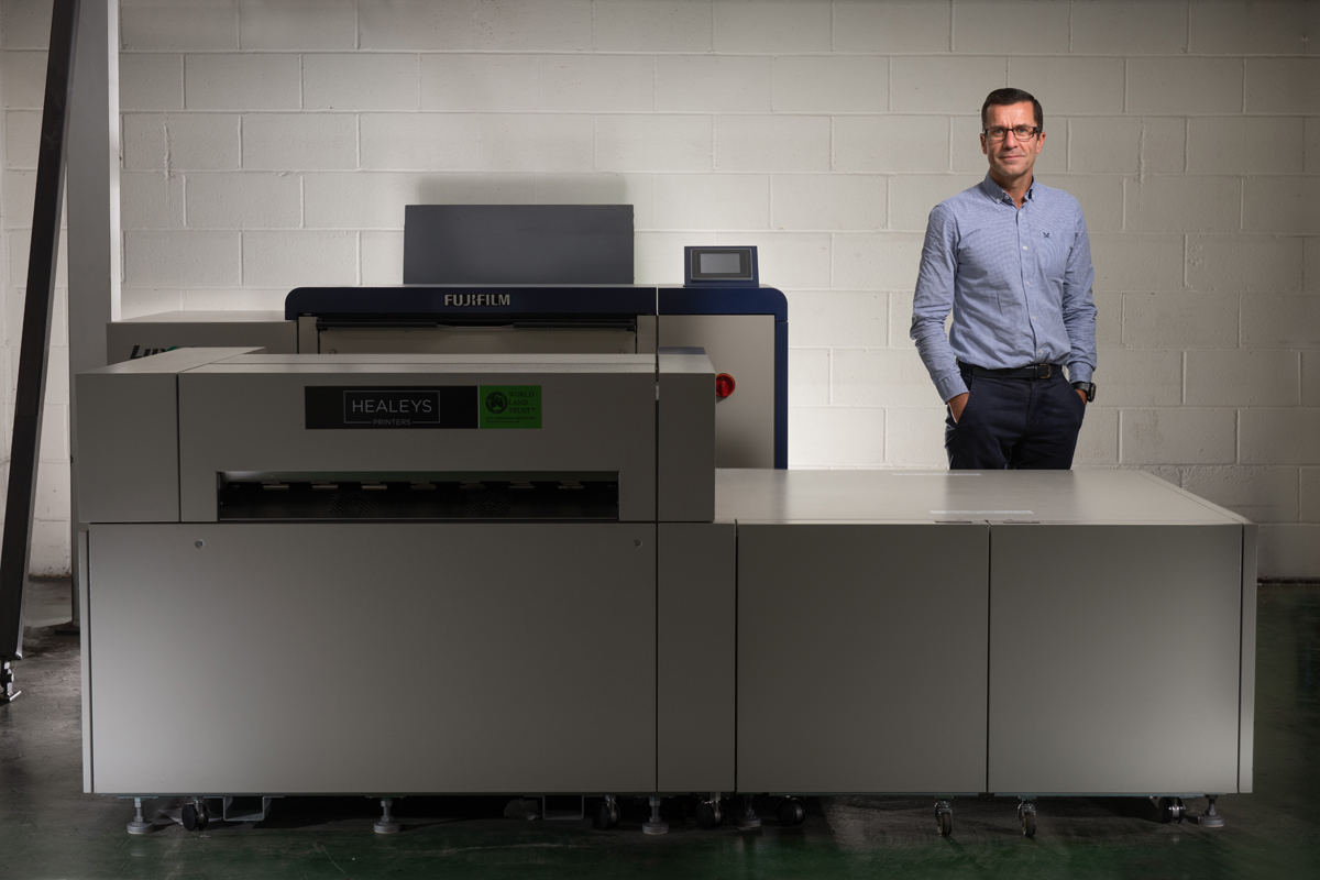 Healeys Printers, based in Ipswich, UK