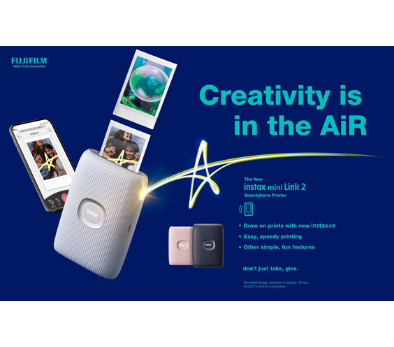 Smartphone printer “INSTAX mini Link 2”