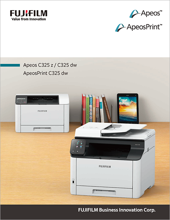 Brochure for of Apeos C325 z / C325 dw