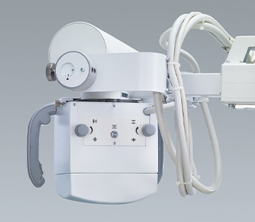 [photo] Collimator controls and buttons on back of collimator