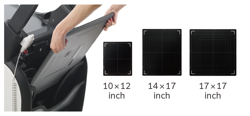 Built in charging for DR panel