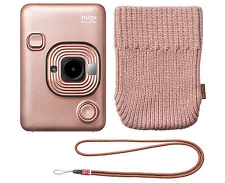 Hybrid instant camera “instax mini LiPlay” accessory set