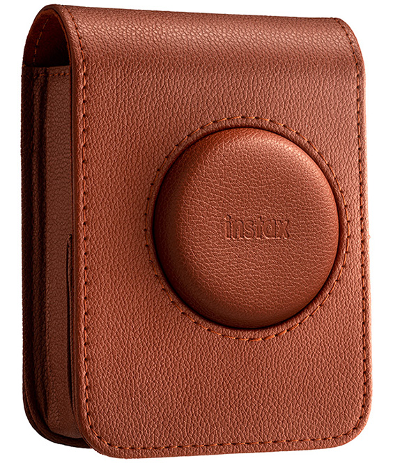  Camera case Brown for the “INSTAX mini Evo”