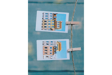 [photo] Photo in Photo 5 frame added to a photos hanging to clothes wire