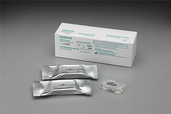 [photo] A pack of v-COR (Cortisol) with some cartridges on a table