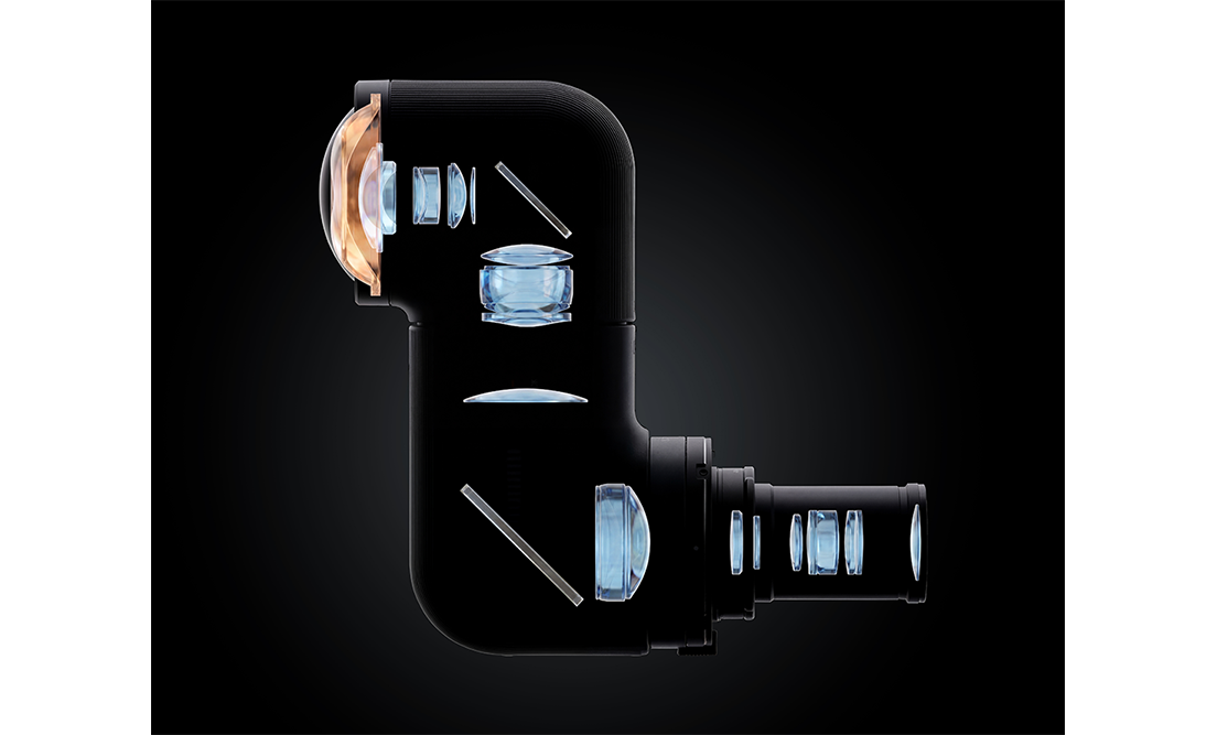 Image of the internal mechanism of the ZL034 lens