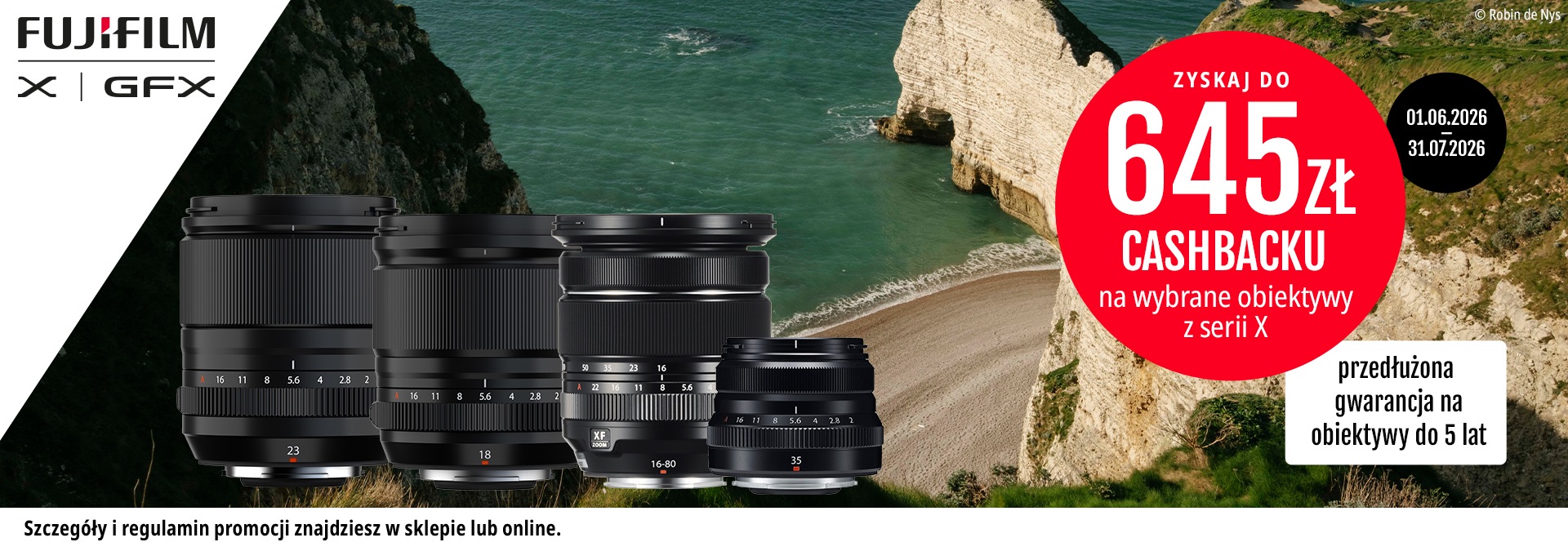 Promocja na obiektywy do fotografii podróżniczej