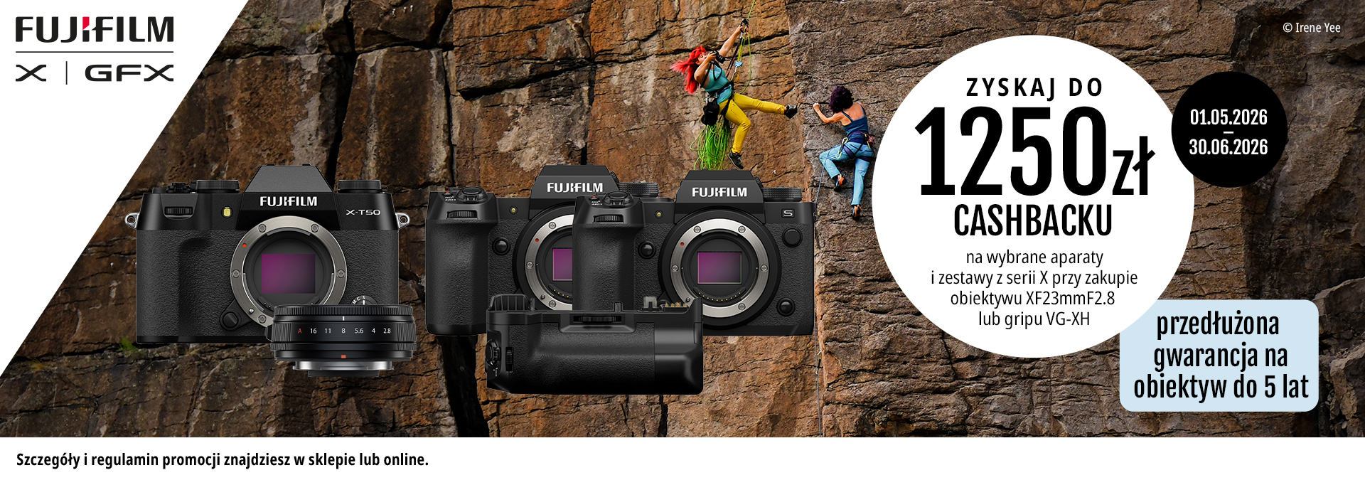 PROMOCJA FUJIFILM „SERIA X W ZESTAWIE MAJ – CZERWIEC 2026”