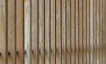 [photo] A close-up view of a wooden fence