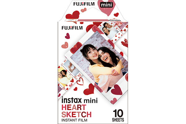 [photo] Fujifilm instax™ mini HEART SKETCH Instant Film box
