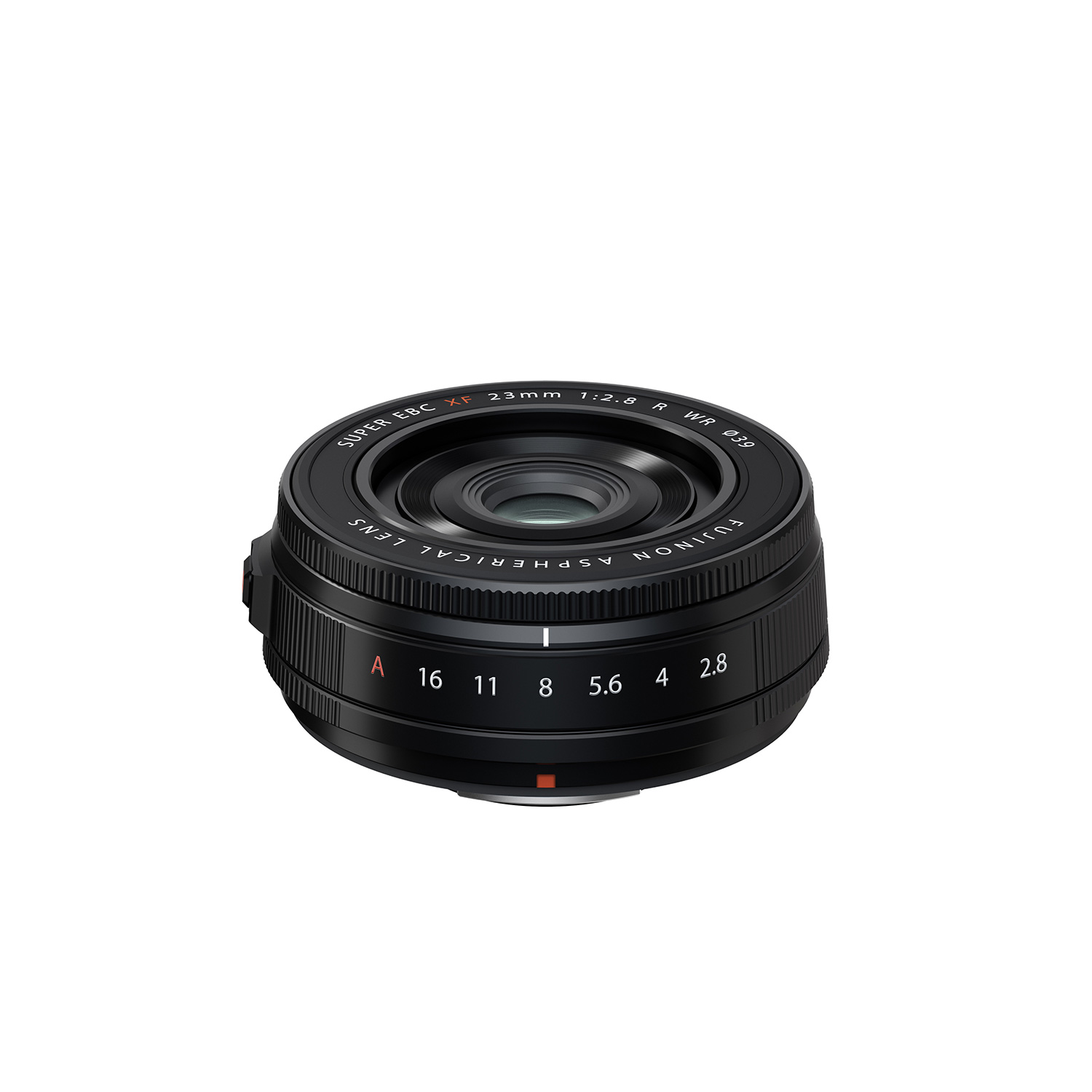 “FUJINON Lens XF23mmF2.8 R WR” Black
