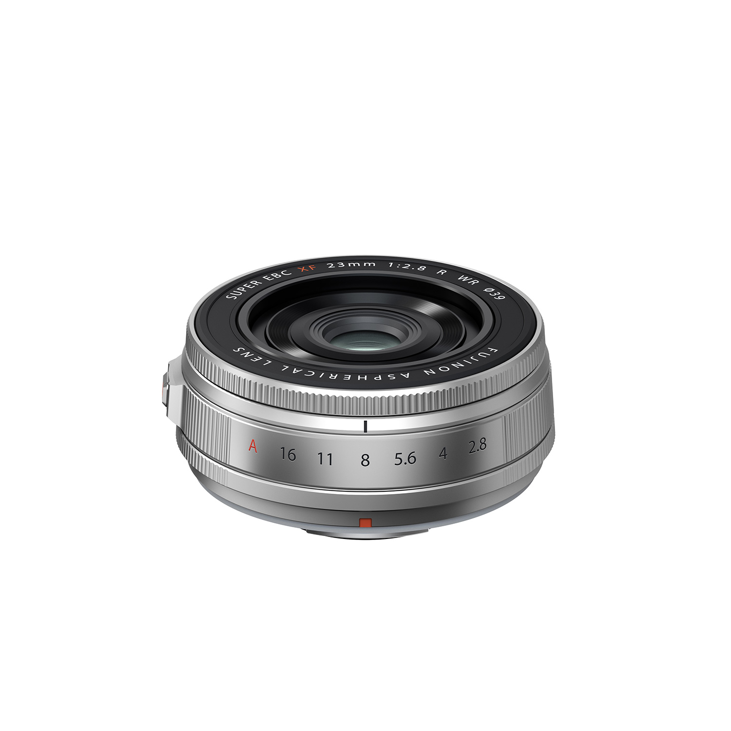 “FUJINON Lens XF23mmF2.8 R WR” Silver