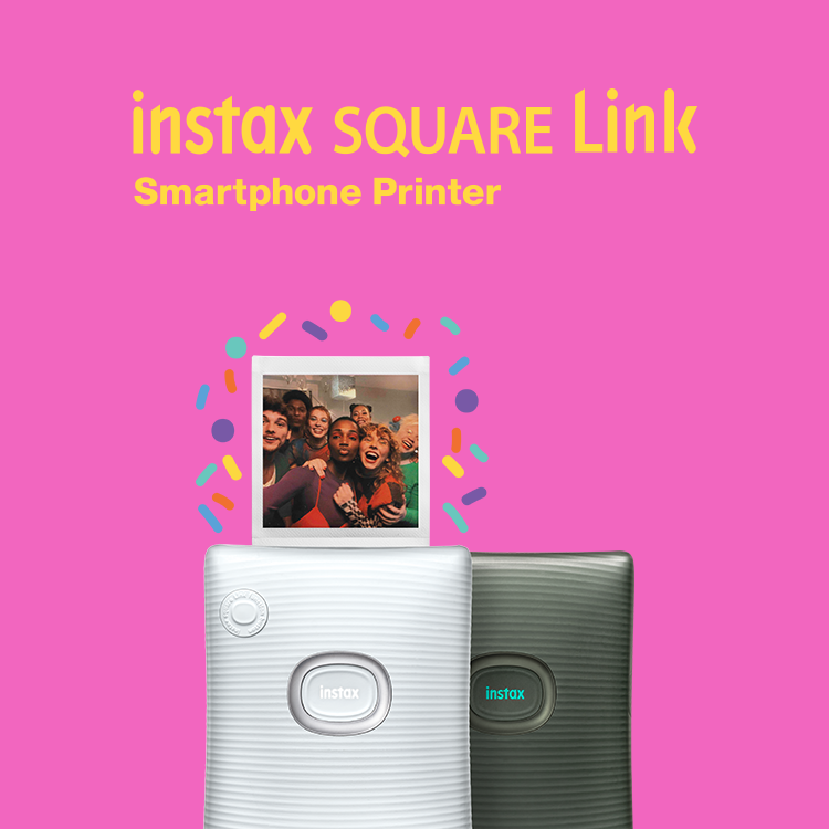instax SQUARE Link 本体 Fujifilm Instax Square Link Portable Mobile Smartphone