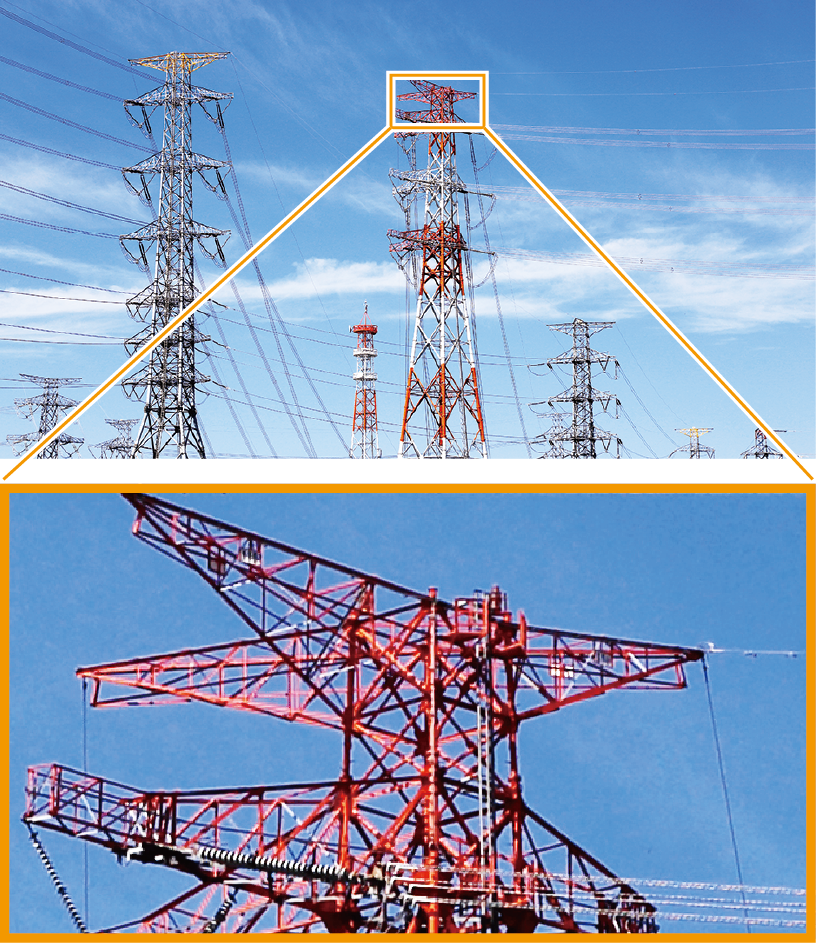 Picture of a power pole