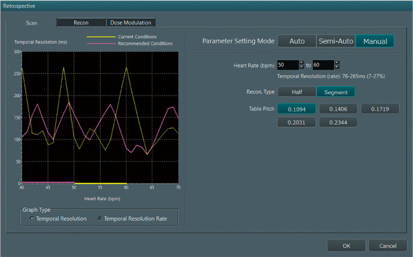 There is a figure of the setting screen of CardioConductor here.