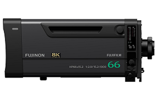 8K-compatible broadcast zoom lens “FUJINON HP66×15.2-ESM”