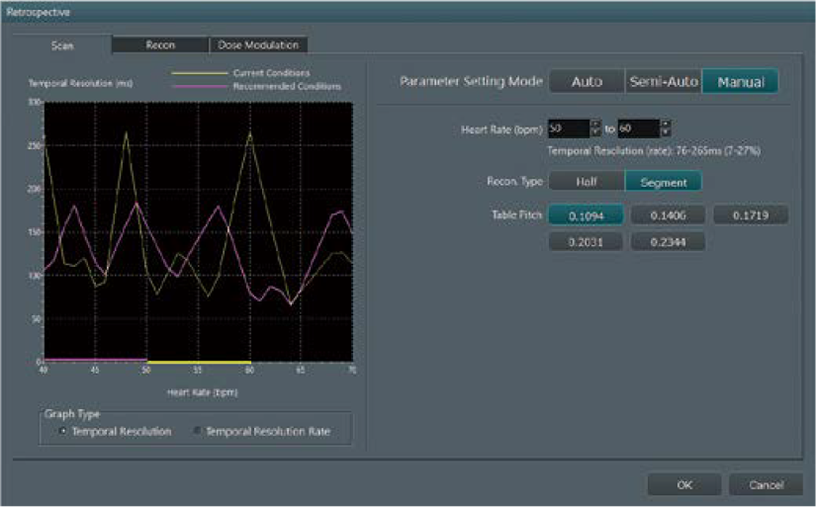 There is a figure of the setting screen of CardioConductor here.