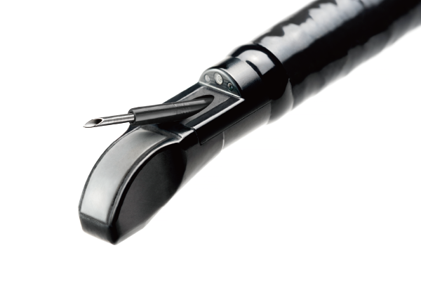 [photo] Distal end of EB-710US endoscope with functional parts