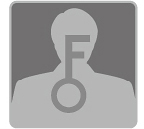 alt=&quot;[image] Close up of a man's silhoutte with a large key in the middle