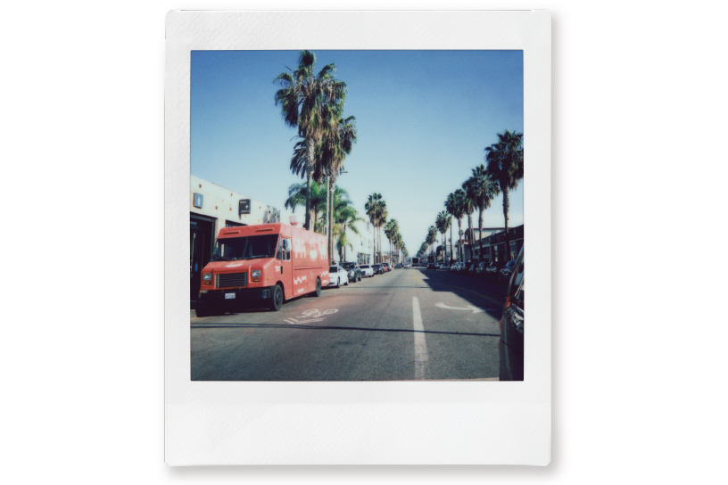 Image of a photo of a street