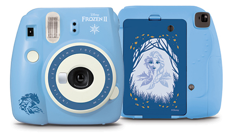 Front and Back view of INSTAX Mini 9 Frozen 2 camera