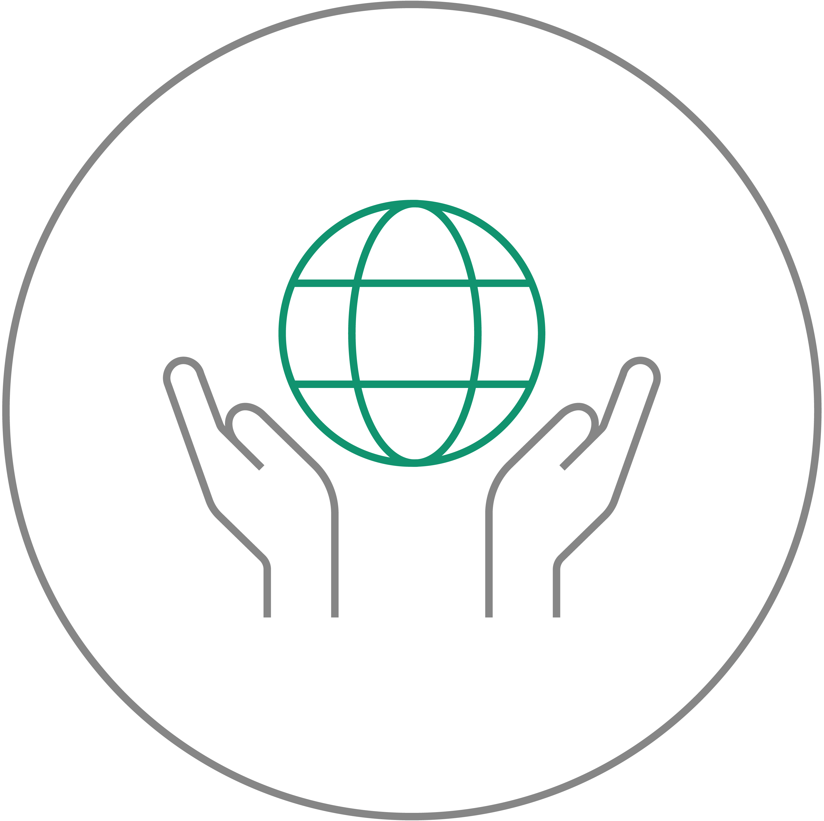 icon of hands holding a globe