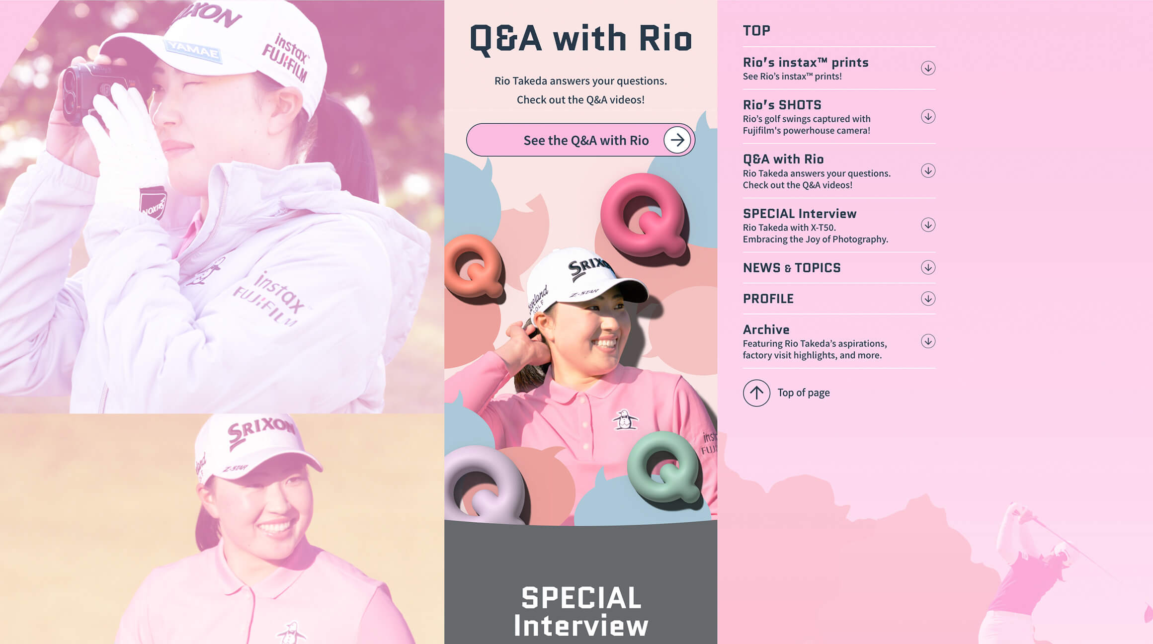Q and A with Rio