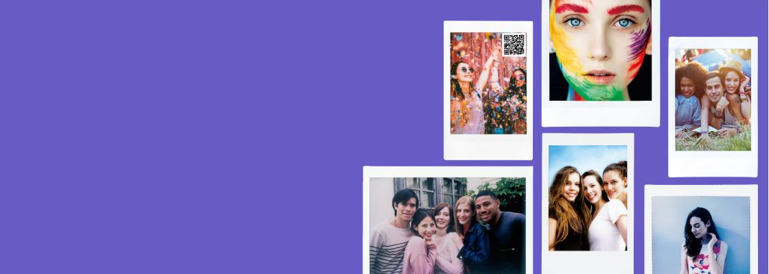 purple banner with multiple different films