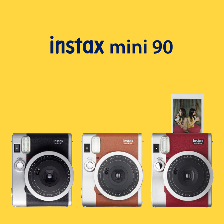 FUJIFILM Cheki instax mini 90 赤 Amazon | Instax Mini 90 Neo Classicカメラ レッド | インスタント