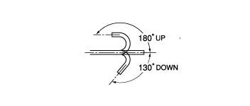 [image] Scope moves 180 degrees up and 130 degrees down